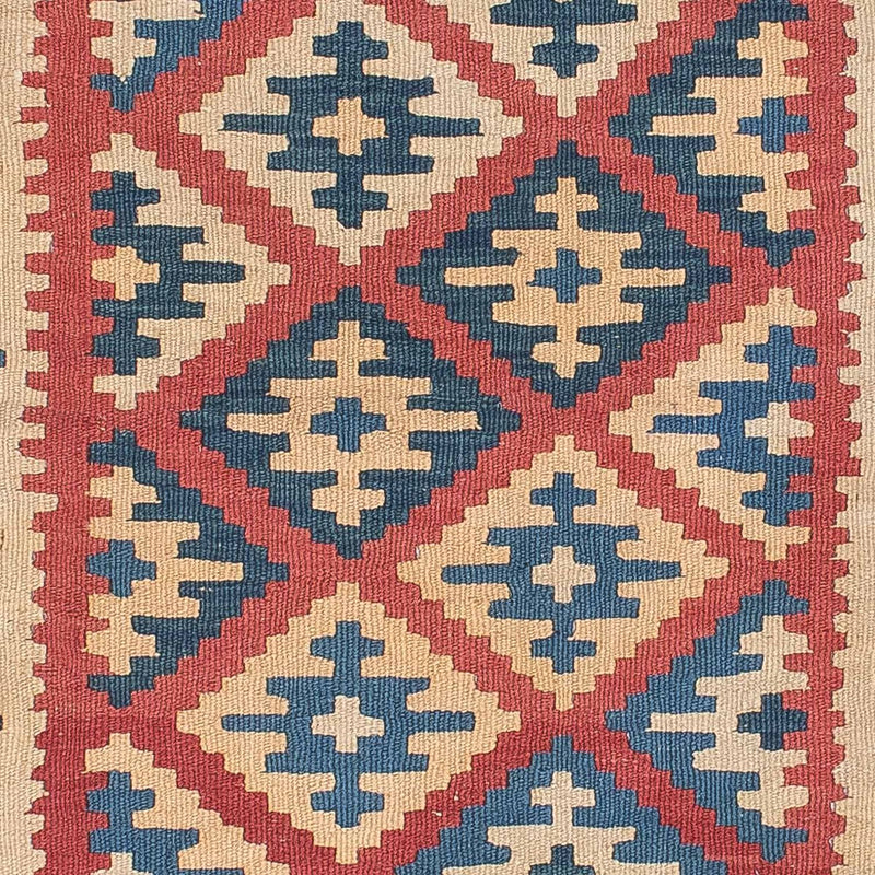 Kelim Carpet - orientalisk matta - 157 x 106 cm - flerfärgad