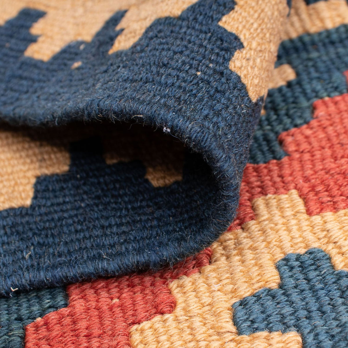 Kelim Carpet - orientalisk matta - 157 x 106 cm - flerfärgad