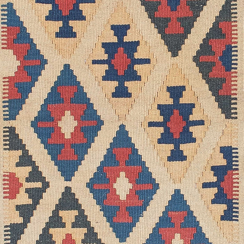 Kelim Carpet - orientalisk matta - 147 x 105 cm - flerfärgad