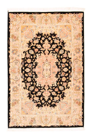 Persisk matta - Tabriz - Royal - 154 x 104 cm - svart