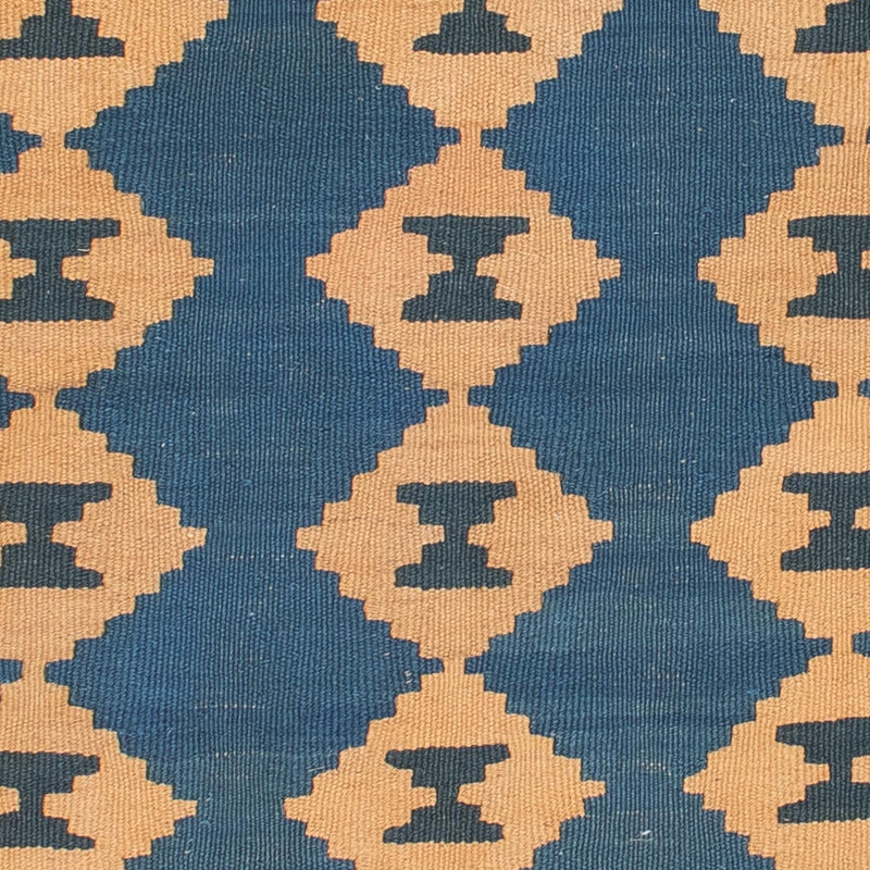 Kelim Carpet - orientalisk matta - 149 x 98 cm - blå