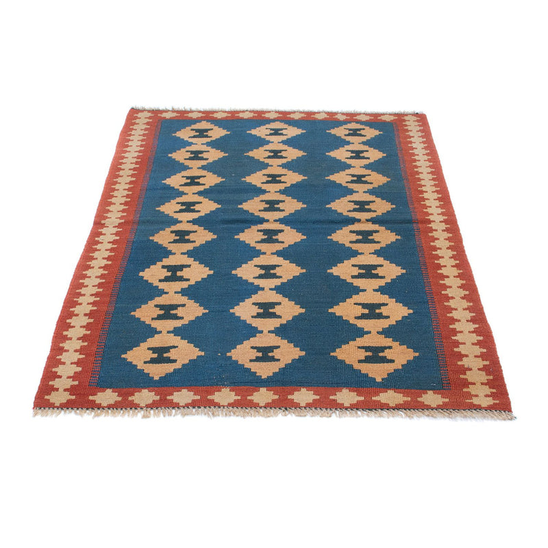 Kelim Carpet - orientalisk matta - 149 x 98 cm - blå