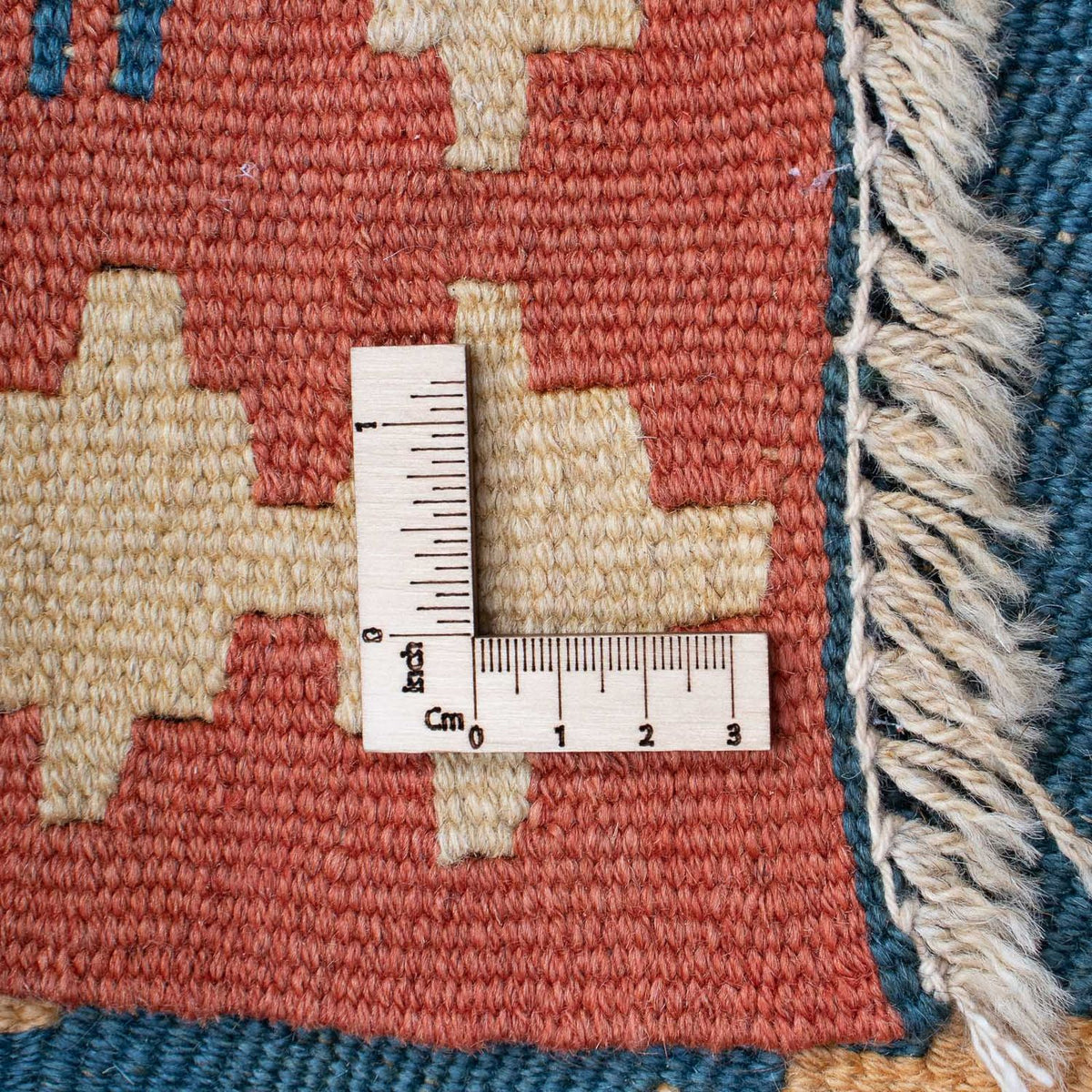 Kelim Carpet - orientalisk matta - 149 x 98 cm - blå