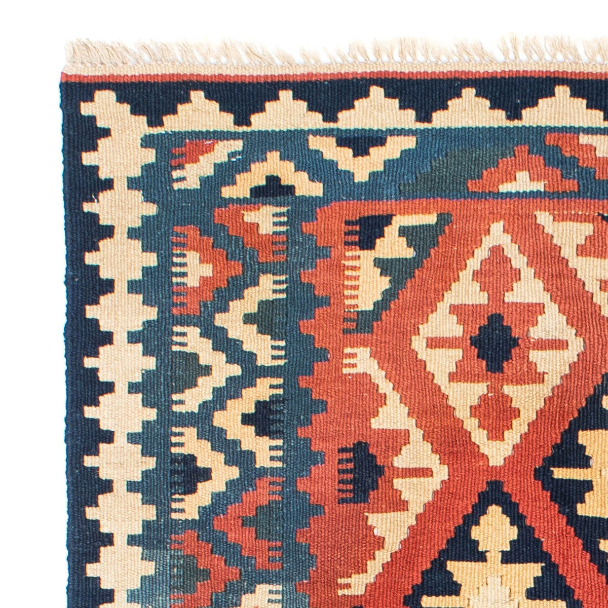 Kelim Carpet - orientalisk matta - 165 x 102 cm - röd