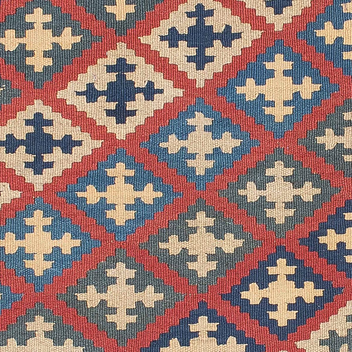 Kelim Carpet - orientalisk matta - 150 x 102 cm - flerfärgad