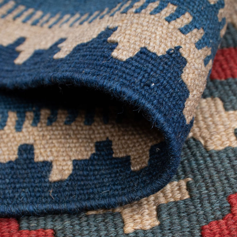 Kelim Carpet - orientalisk matta - 150 x 102 cm - flerfärgad