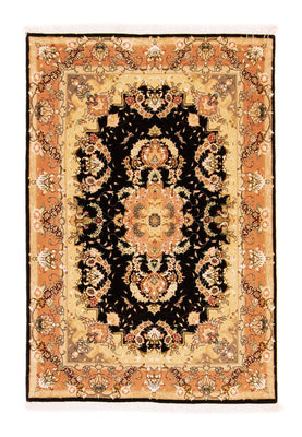 Persisk matta - Tabriz - Royal - 147 x 100 cm - svart