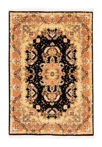 Persisk matta - Tabriz - Royal - 147 x 100 cm - svart