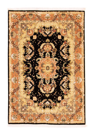 Persisk matta - Tabriz - Royal - 147 x 100 cm - svart