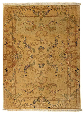 Persisk matta - Tabriz - Royal - 116 x 83 cm - brun