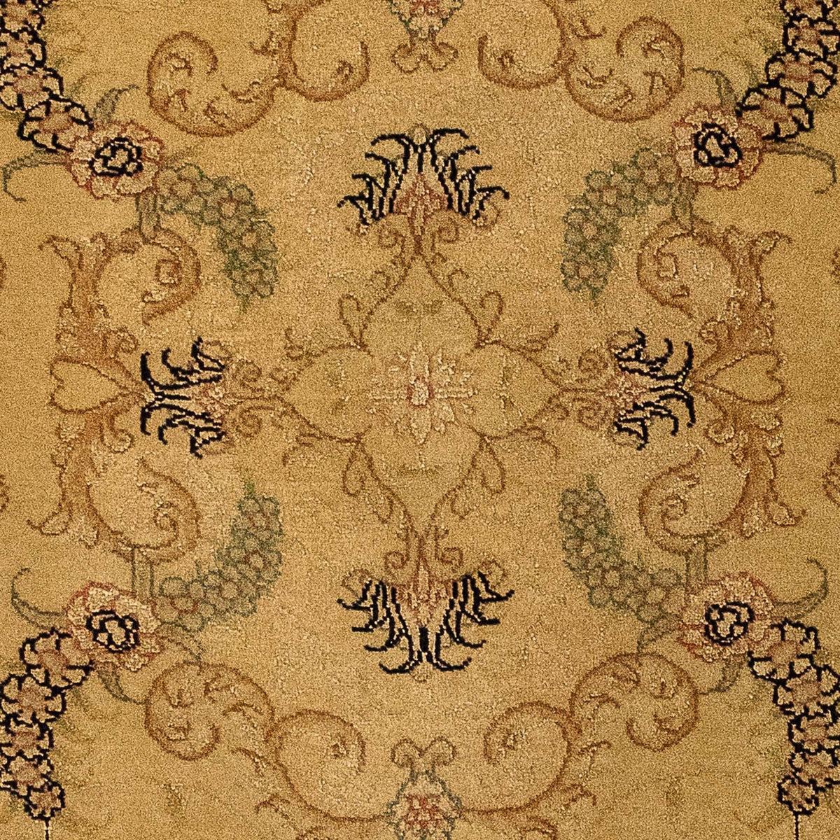 Persisk matta - Tabriz - Royal - 116 x 83 cm - brun