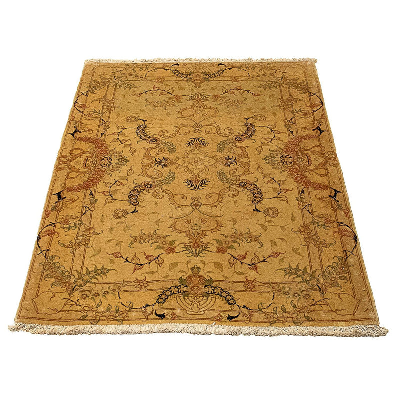 Persisk matta - Tabriz - Royal - 116 x 83 cm - brun