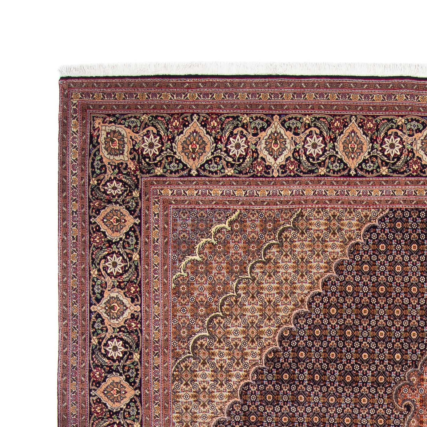 Persisk matta - Tabriz - 310 x 202 cm - mörkblå