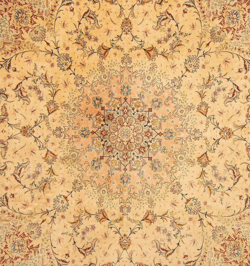 Persisk matta - Tabriz - Royal - 261 x 243 cm - beige