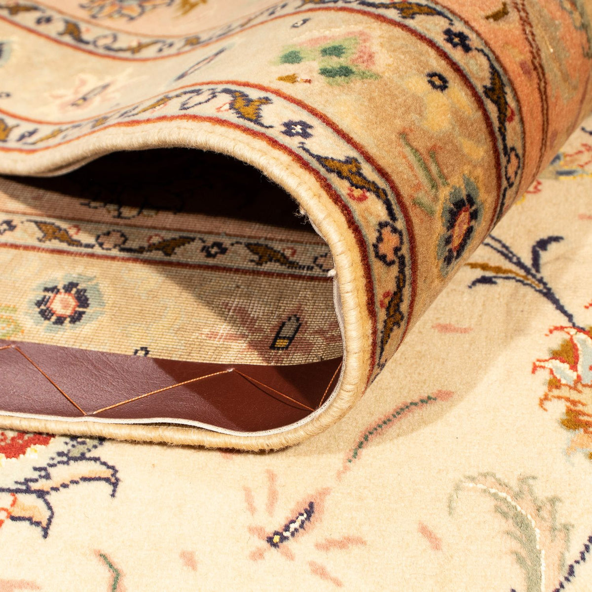 Persisk matta - Tabriz - Royal - 261 x 243 cm - beige