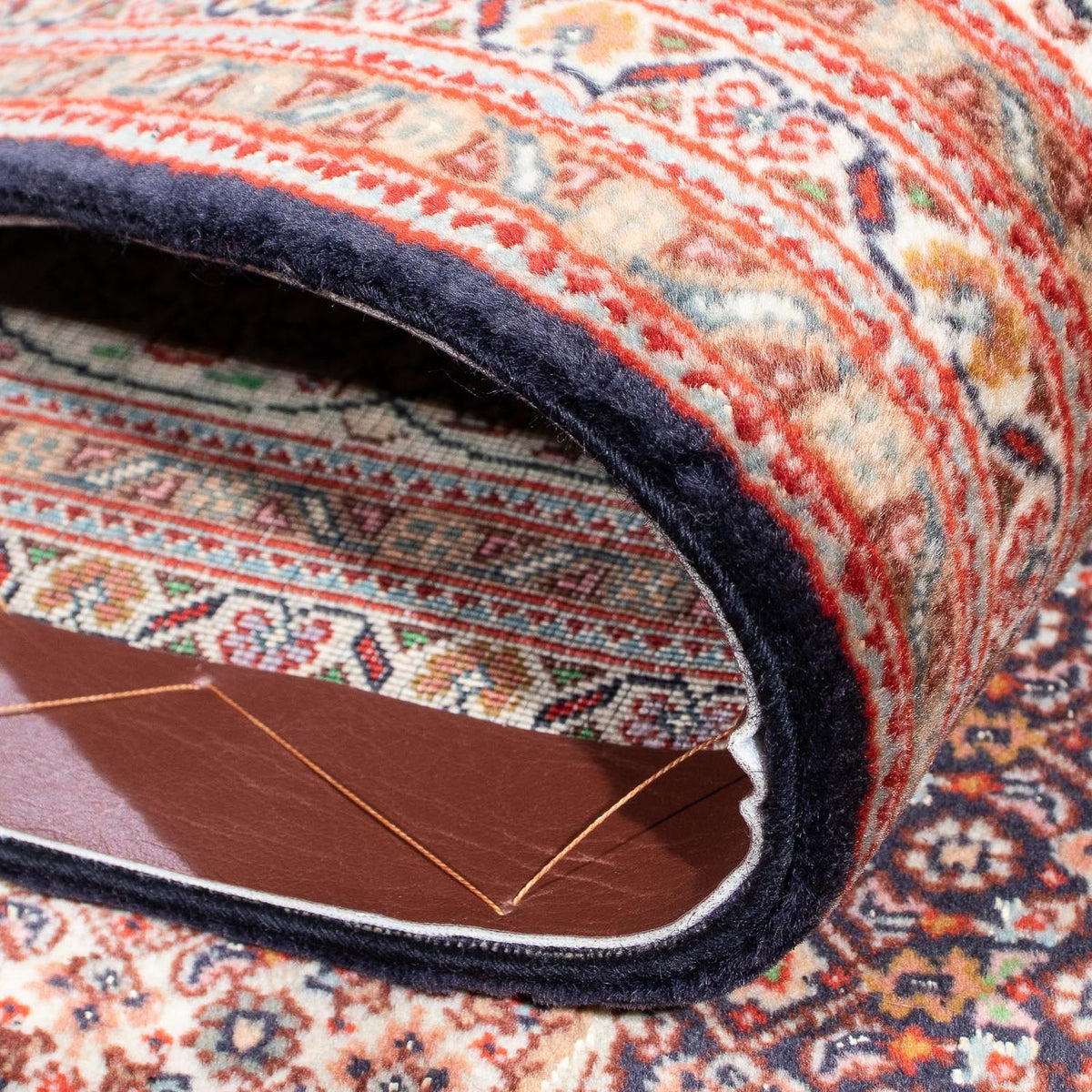 Persisk matta - Tabriz - 300 x 198 cm - mörkblå