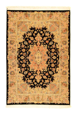 Persisk matta - Tabriz - Royal - 151 x 103 cm - svart