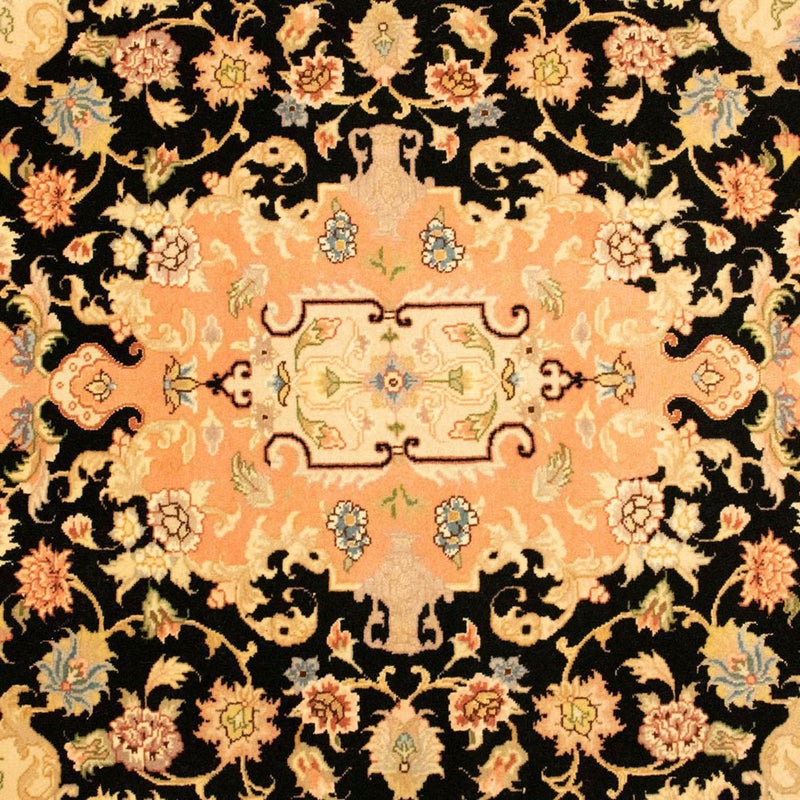 Persisk matta - Tabriz - Royal - 151 x 103 cm - svart