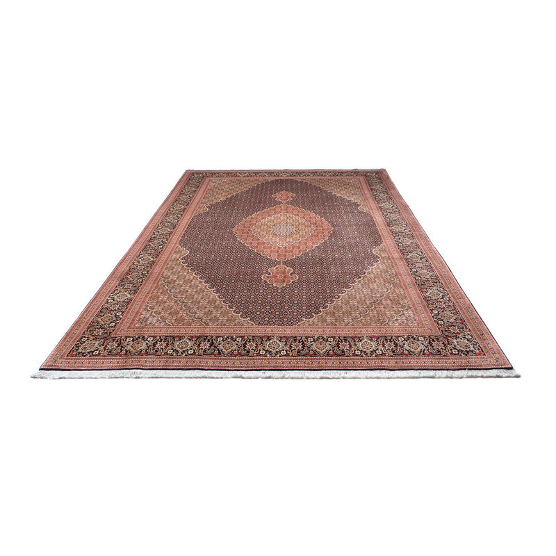 Persisk matta - Tabriz - 312 x 206 cm - mörkblå