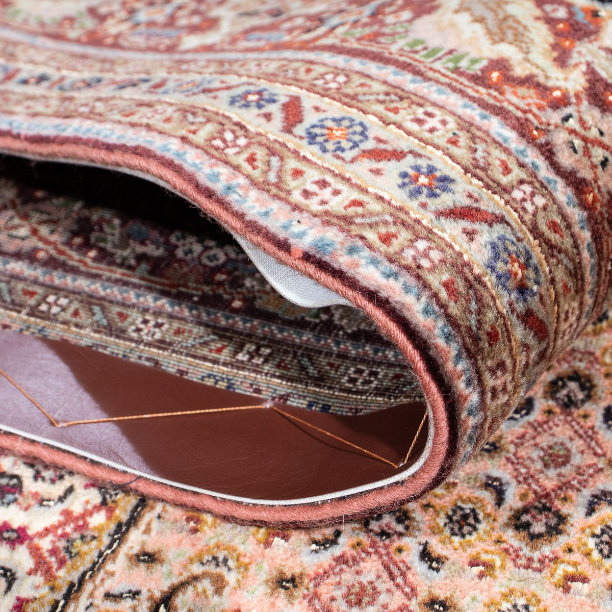 Persisk matta - Tabriz - 288 x 197 cm - ljusbrun