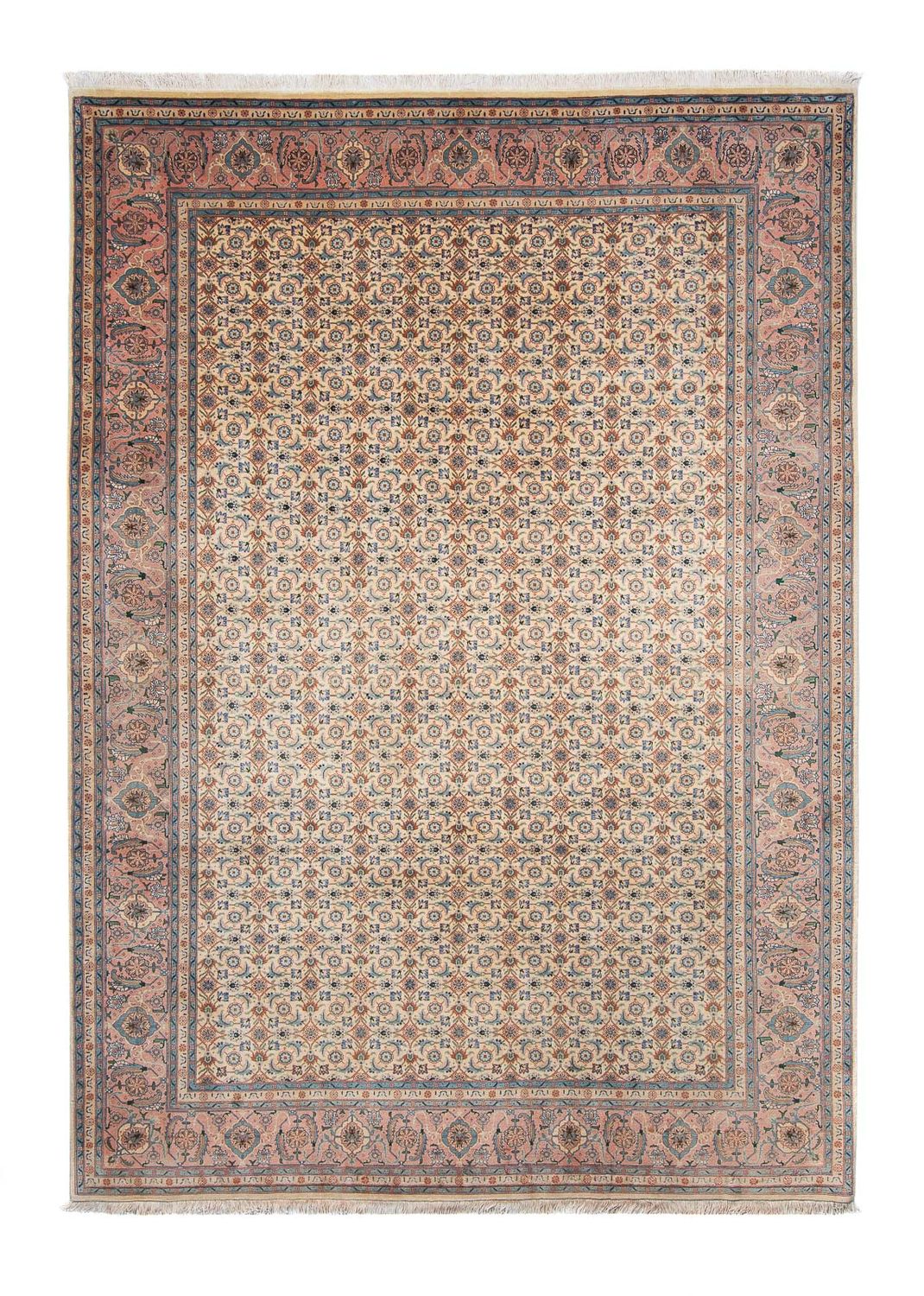 Persisk matta - Tabriz - 300 x 207 cm - beige