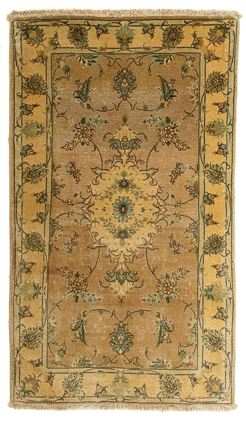 Persisk matta - Tabriz - Royal - 122 x 66 cm - ljusbrun