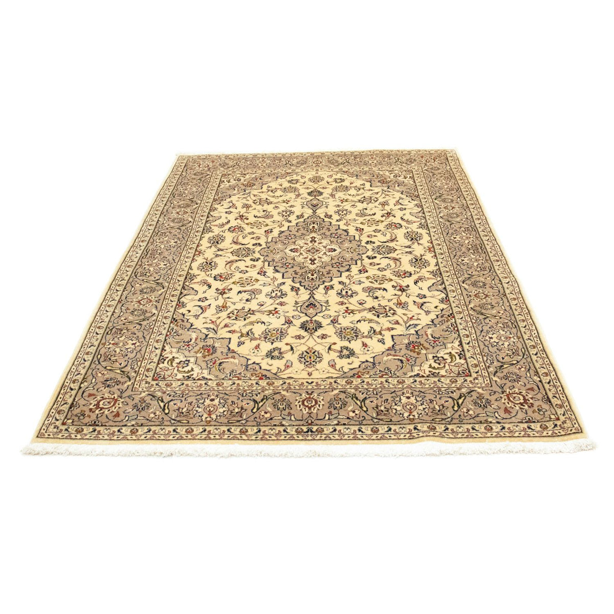 Persiska mattor - Keshan - 213 x 138 cm - beige