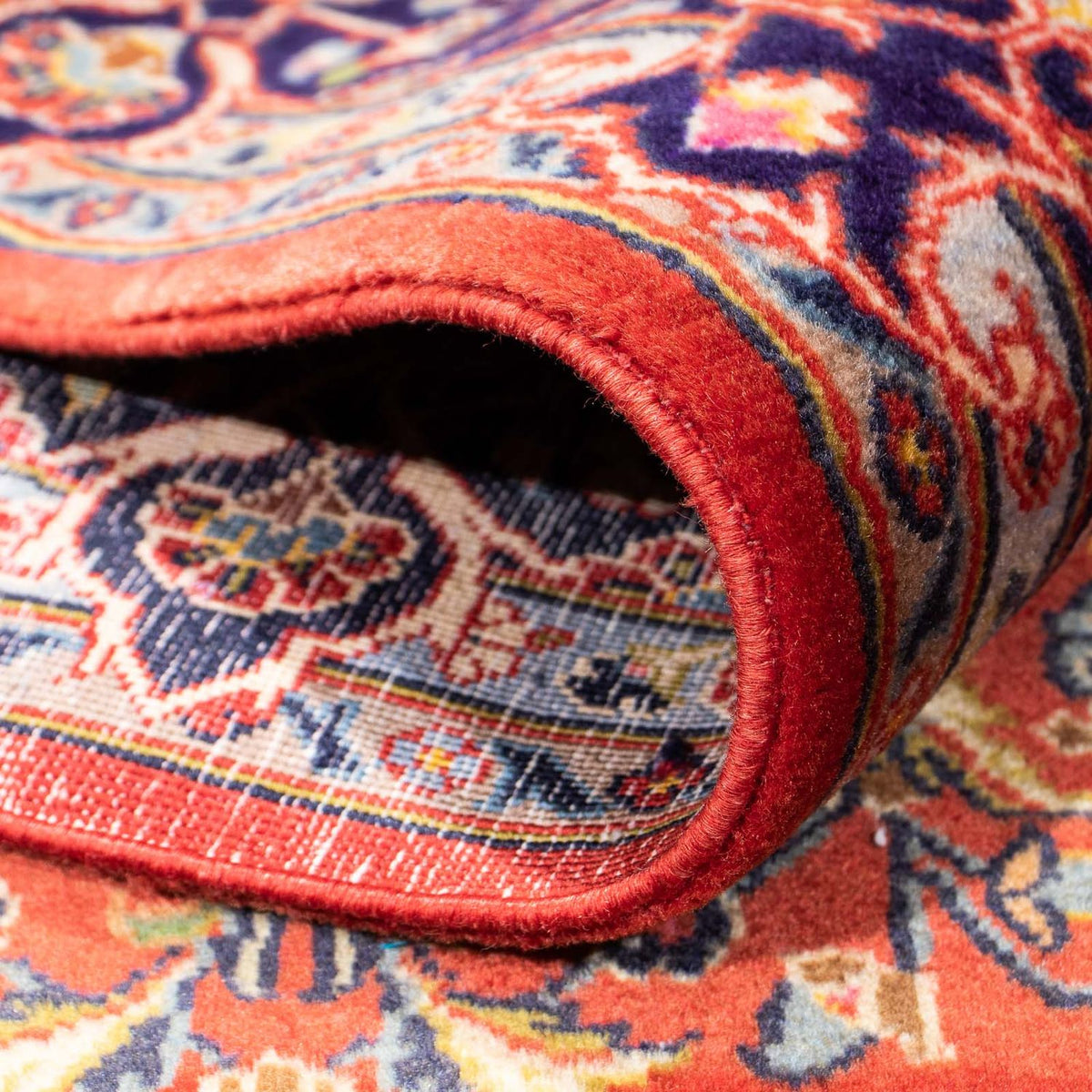 Persiska mattor - Keshan - 222 x 140 cm - rost