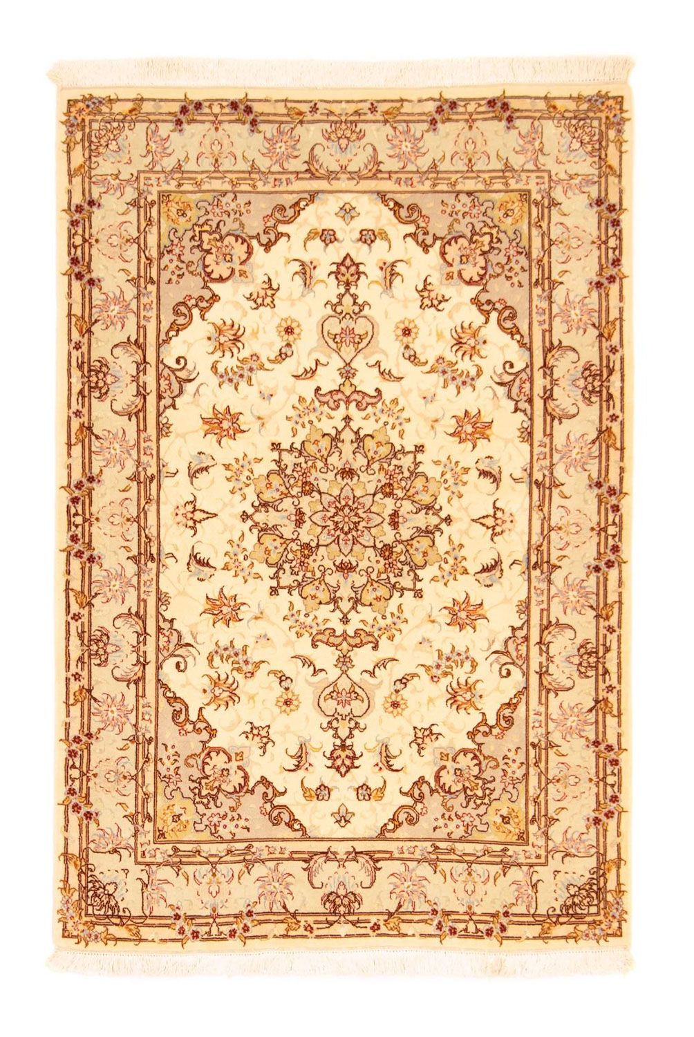 Persisk matta - Tabriz - Royal - 152 x 101 cm - beige