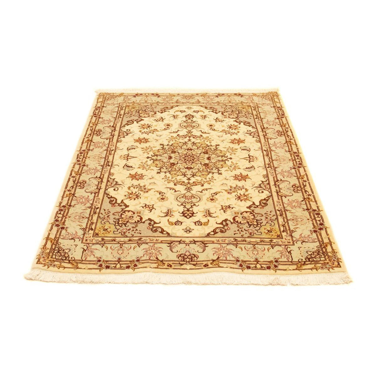 Persisk matta - Tabriz - Royal - 152 x 101 cm - beige