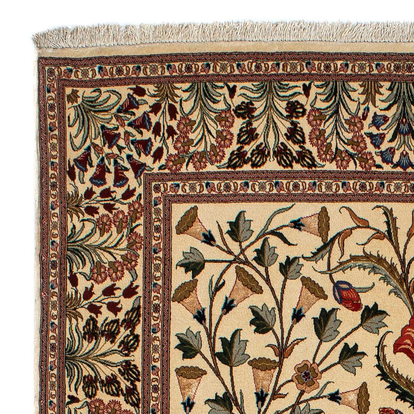 Qom Mattan 209x136cm - Persisk matta