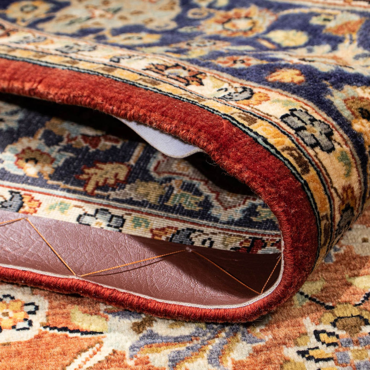 Persisk matta - Ghom - 205 x 133 cm - rost