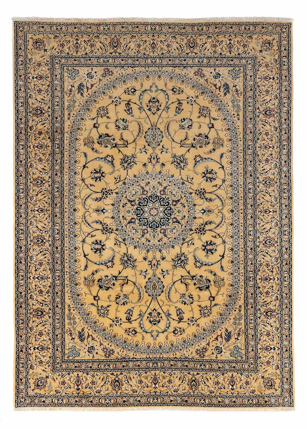Persisk matta - Nain - 348 x 248 cm - beige