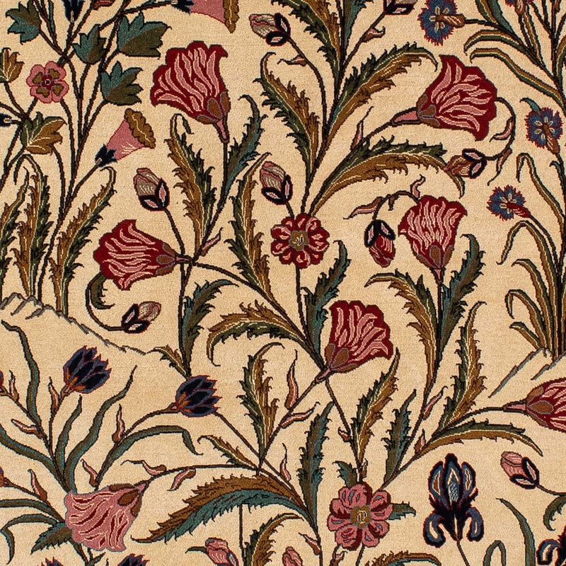 Persisk matta - Ghom - 195 x 122 cm - ljusbrun