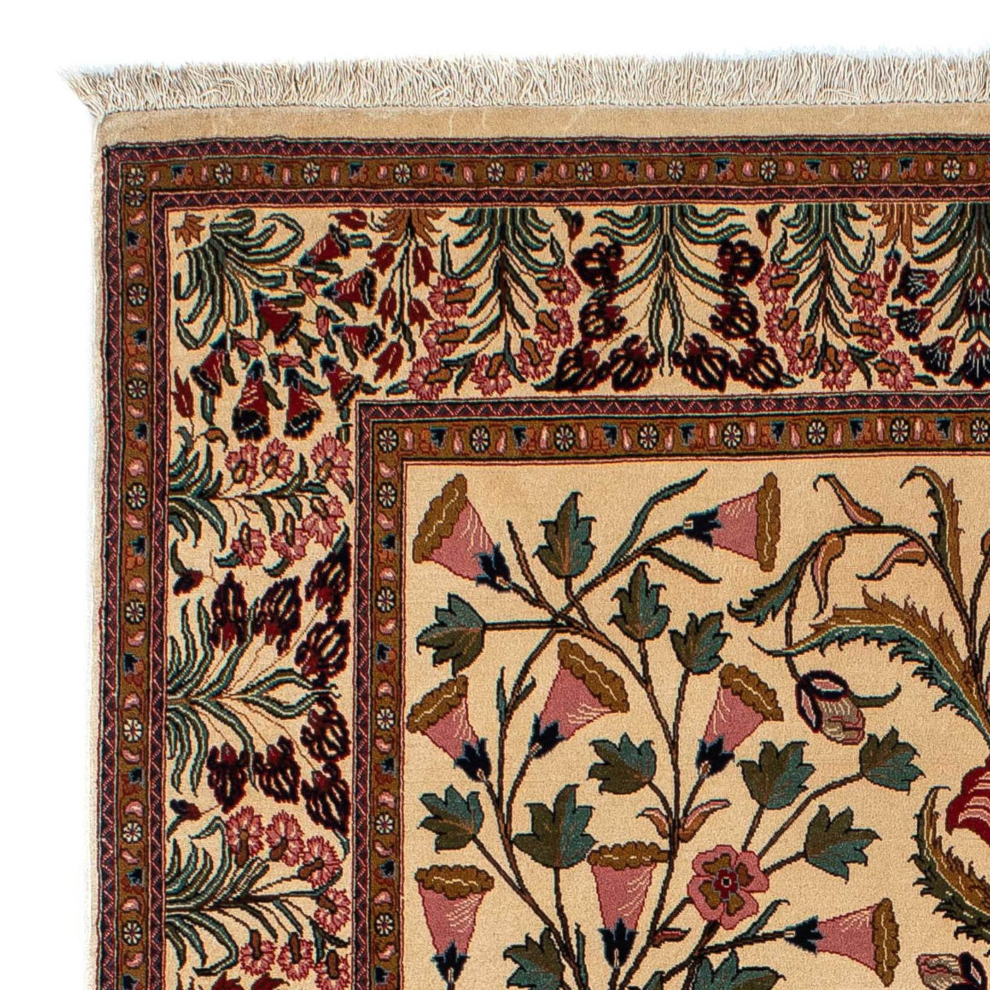 Qom Mattan 195x122cm - Persisk matta