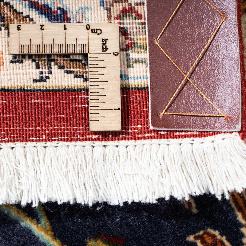 Persisk matta - Ghom - 193 x 133 cm - mörkblå