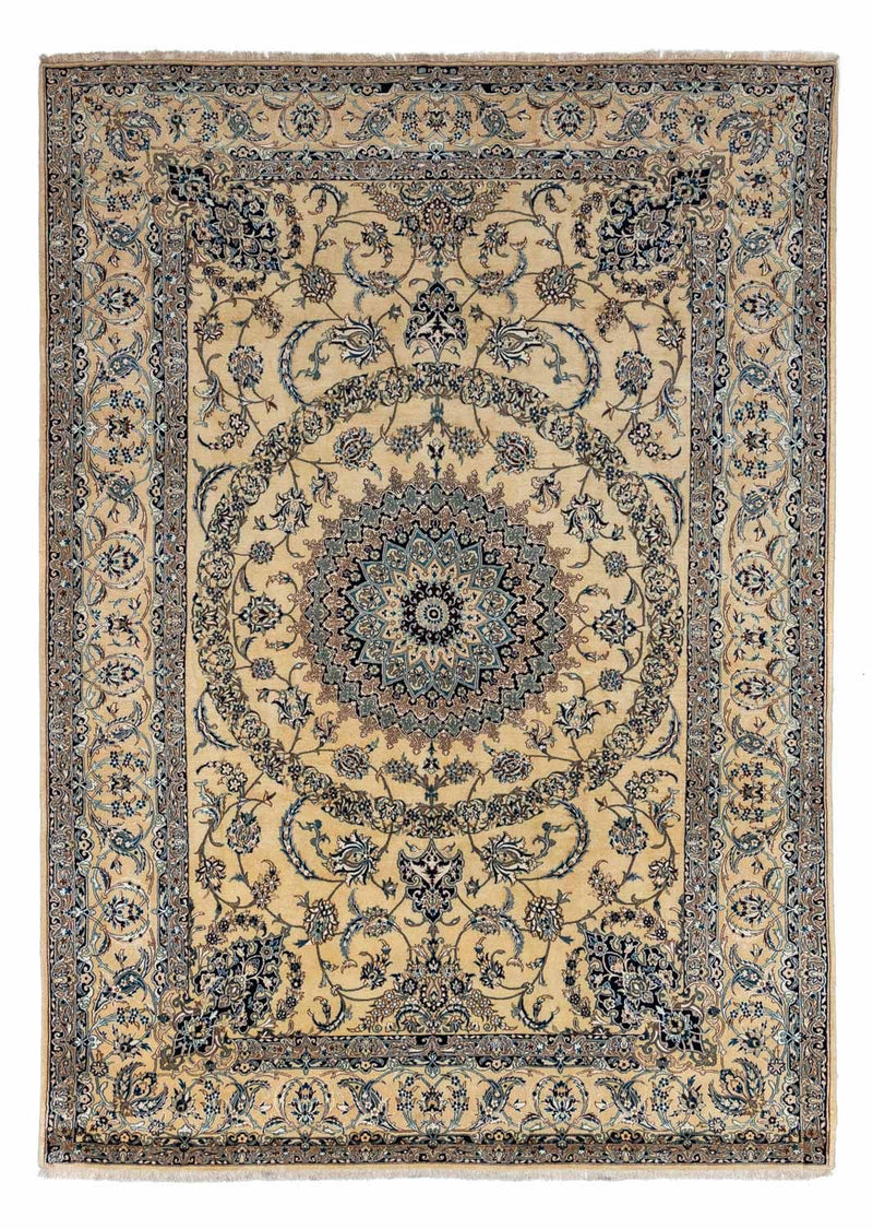 Persisk matta - Nain - 340 x 246 cm - beige