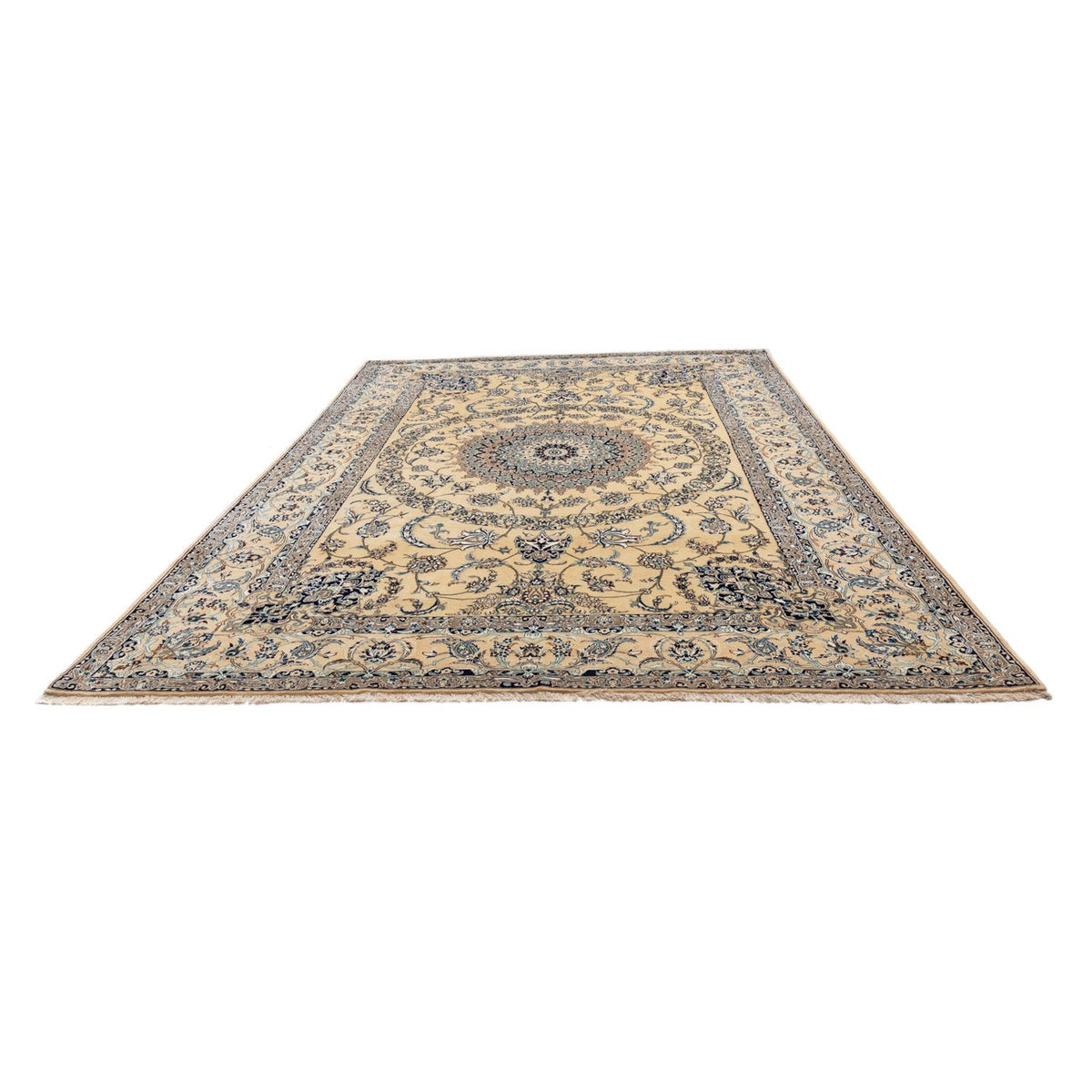 Persisk matta - Nain - 340 x 246 cm - beige