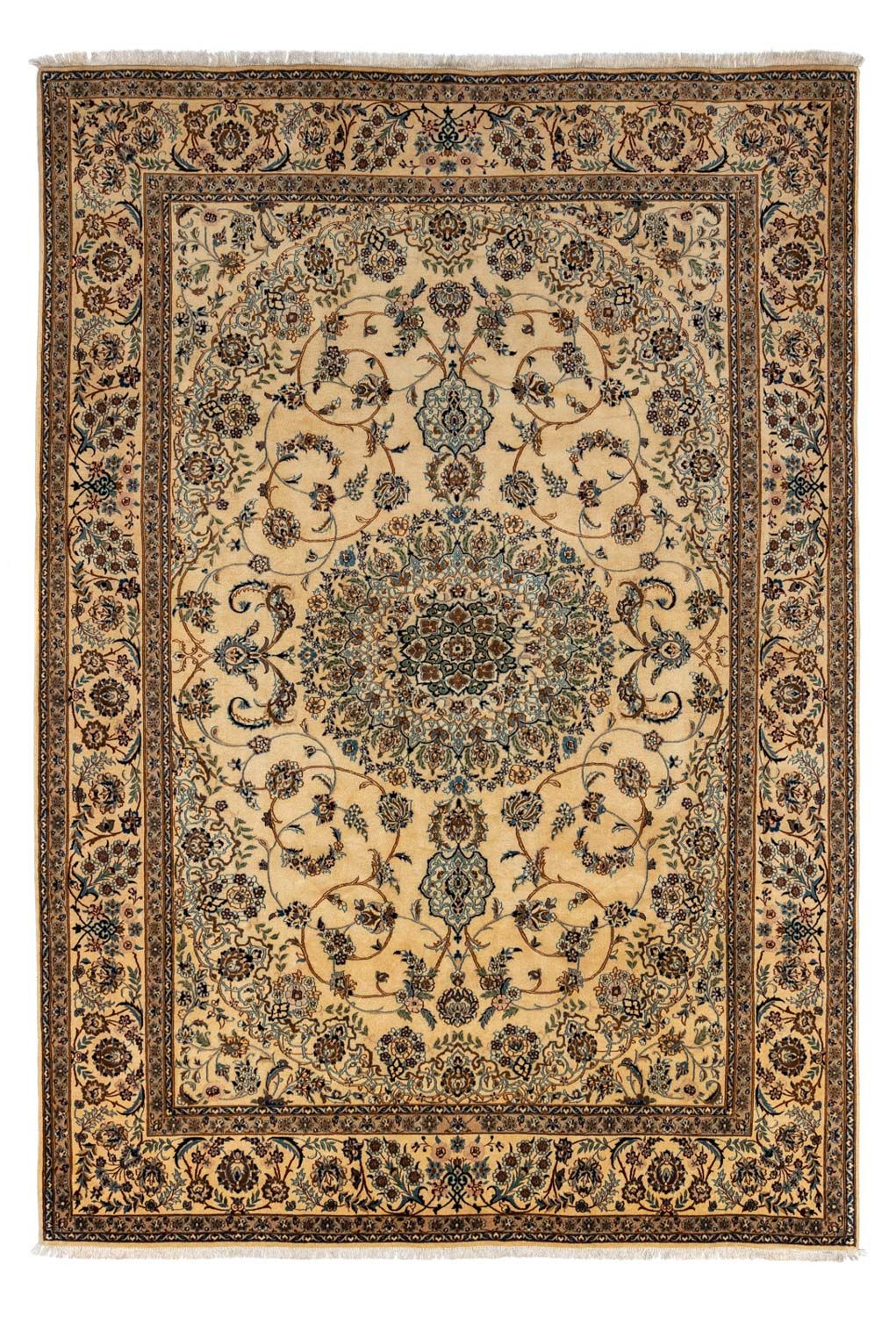 Persisk matta - Nain - 359 x 241 cm - beige