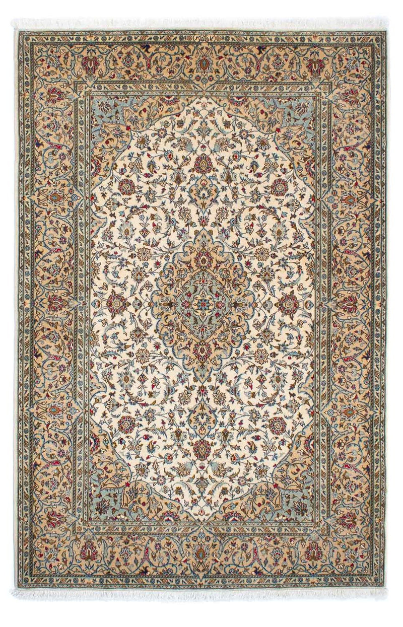 Persiska mattor - Keshan - 216 x 142 cm - beige