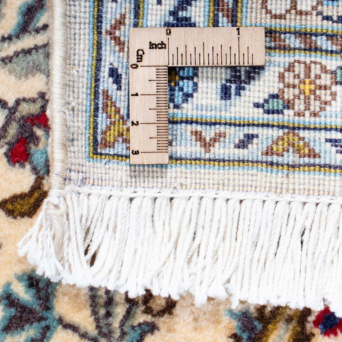 Persiska mattor - Keshan - 216 x 142 cm - beige