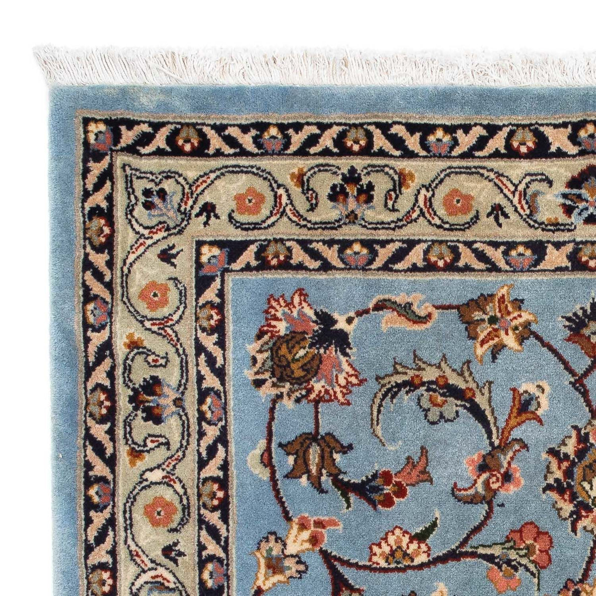 Persisk matta - Classic kvadrat  - 100 x 98 cm - blå