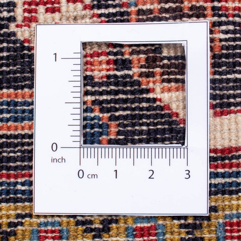 Persisk matta - Nomadic - 343 x 235 cm - mörkröd