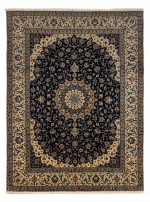 Persisk matta - Nain - 350 x 258 cm - mörkblå