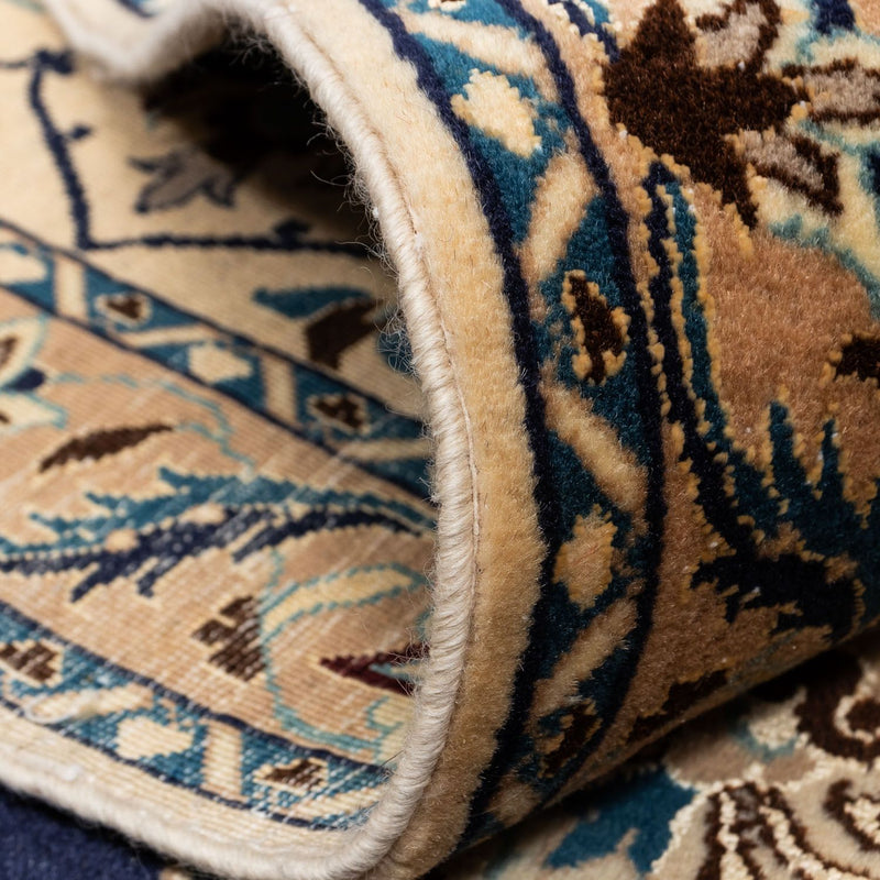 Persisk matta - Nain - 350 x 258 cm - mörkblå