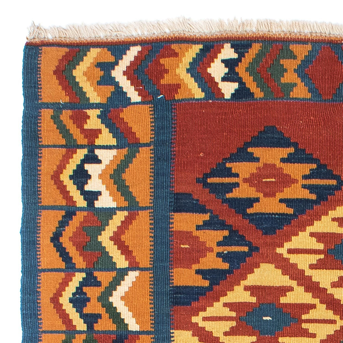 Kelim Carpet - orientalisk matta - 152 x 98 cm - rost