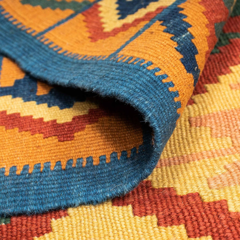 Kelim Carpet - orientalisk matta - 152 x 98 cm - rost