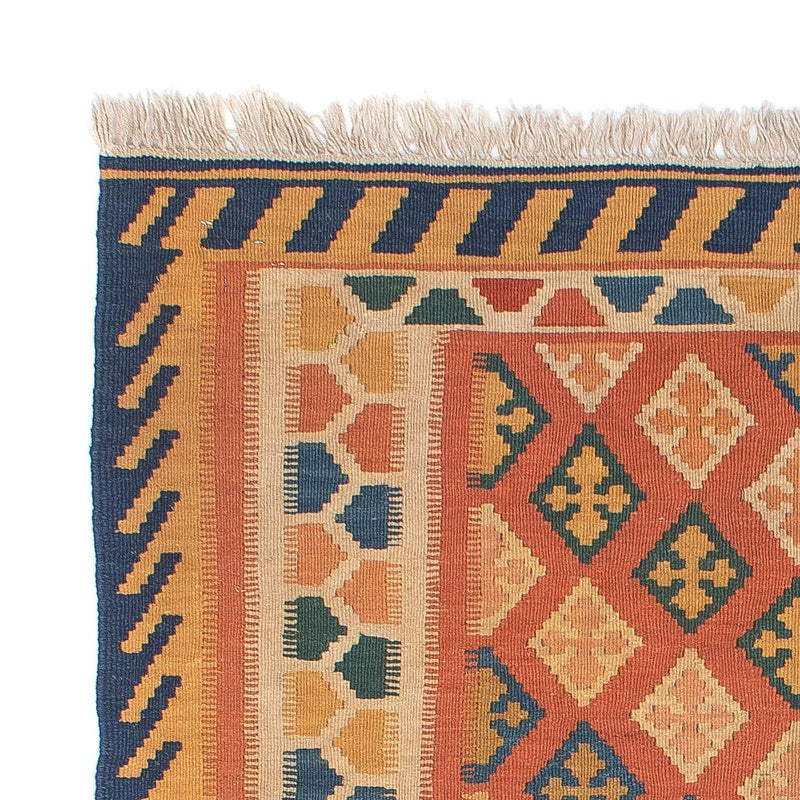 Kelim Carpet - orientalisk matta - 155 x 108 cm - flerfärgad