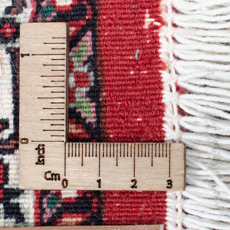 Runner Persisk matta - Bijar - 415 x 82 cm - mörkröd