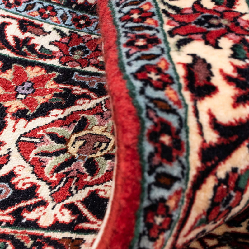 Persisk matta - Bijar - 297 x 250 cm - mörkröd